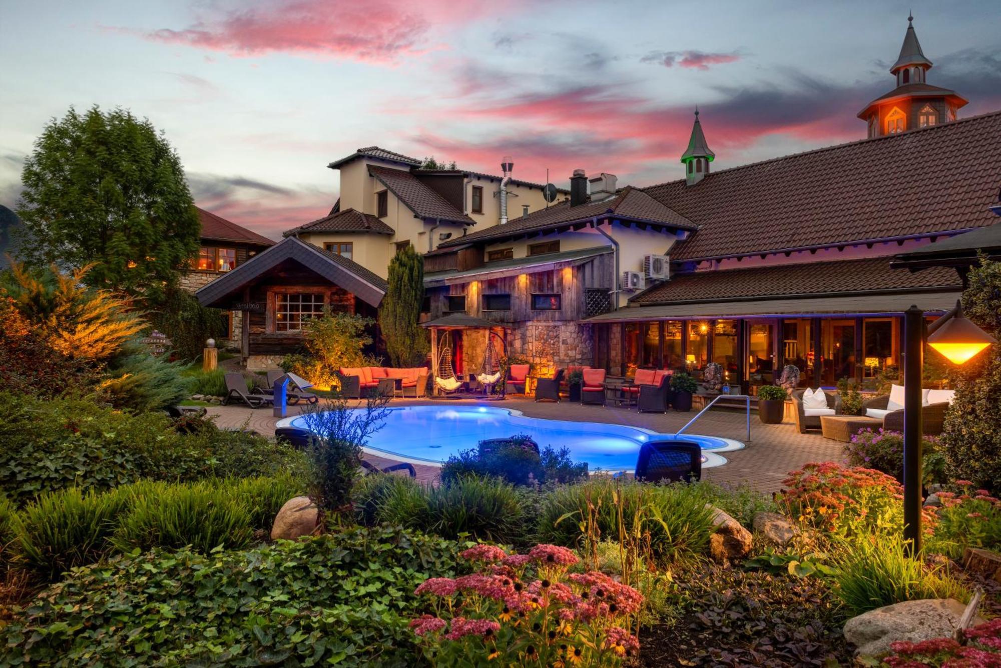 Wellnesshotel Seeschloesschen - Privat- Spa & Naturresort Senftenberg Buitenkant foto